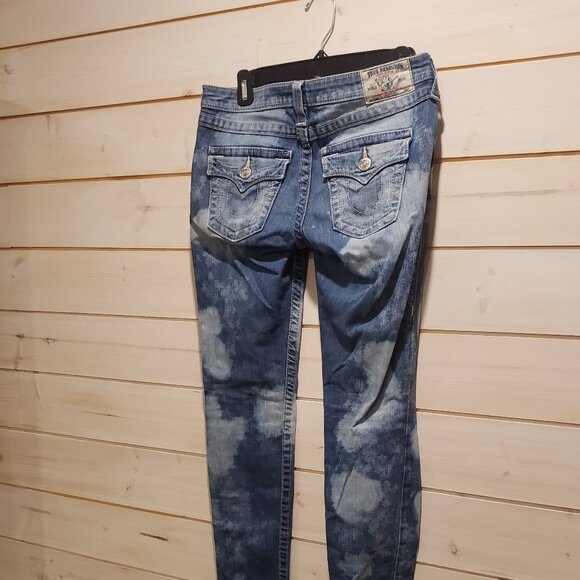 True Religion - Skinny Tie Dyed Jeans - Picture 1 of 6